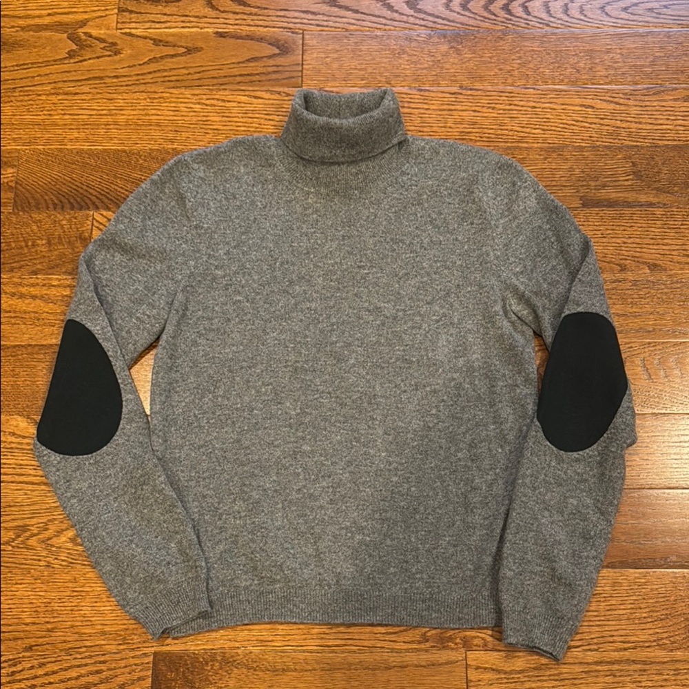 Marni Gray Cashmere Turtleneck Sweater